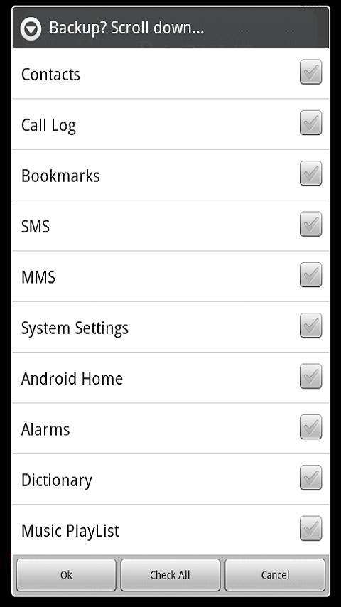 MyBackup pro Android MyBackup pro Android