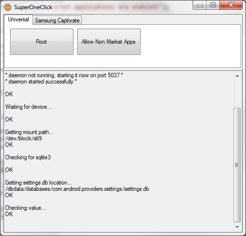 SuperOneClick Root for Android SuperOneClick Root for Android