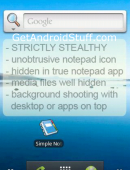 Mobile Hidden Camera Andorid App