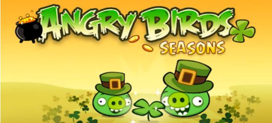 New Angry Birds Seasons Patrick's Day update New Angry Birds Seasons Patrick's Day update in fee days