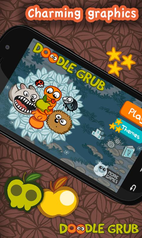 Download Doodle Grub Android game Screenshot of Doodle Grub Android game