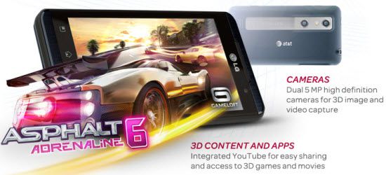 AT&T's LG Thrill 4G (LG Optimus 3D) get Priced AT&T's LG Thrill 4G (LG Optimus 3D) get Priced