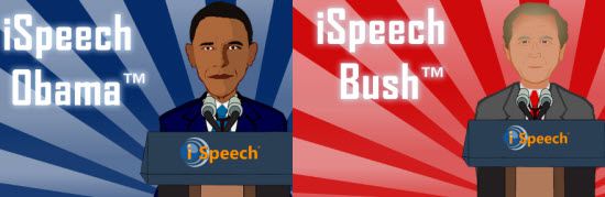 Downlaod iSpeech Obama and iSpeech Bush Android app Download iSpeech Obama and iSpeech Bush Android app