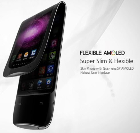 Samsung Flexible AMLOED Galaxy Skin Android Smartphone