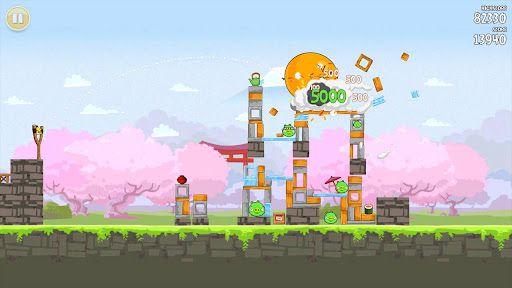 Download Updated Angry Birds Seasons: Cherry Blossom Festival! 
