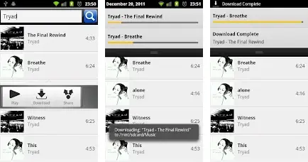 ... time since the last time i found a mp3 downloader for android that