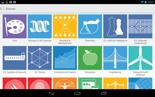 Coursera android app