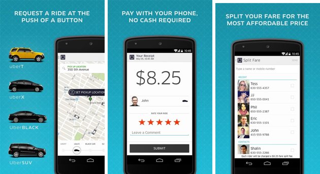 скачать приложение для андроид Uber - фото 6