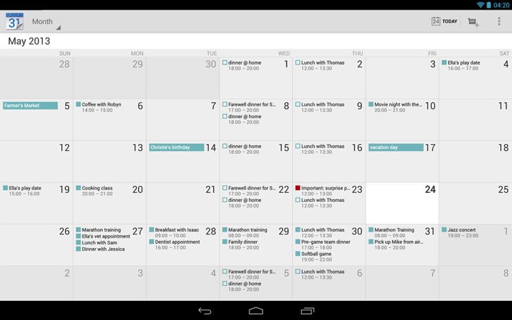 download google calendar with google calendar app you can make plans ...