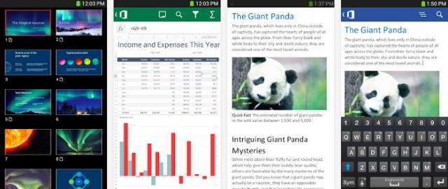 Microsoft Office Mobile for android