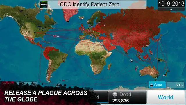 Plague Inc game for android tablet