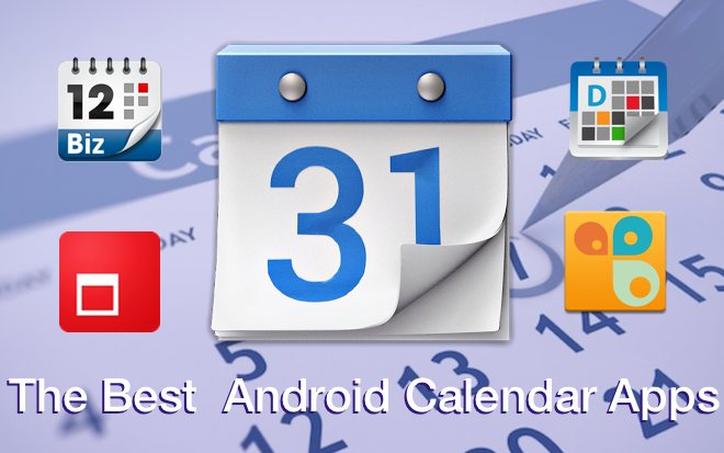The best free applications for Android calendar