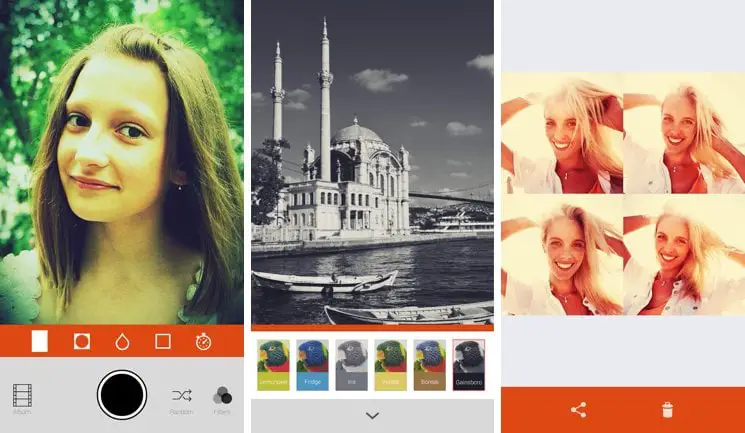 Retrica - the best android selfie camera app