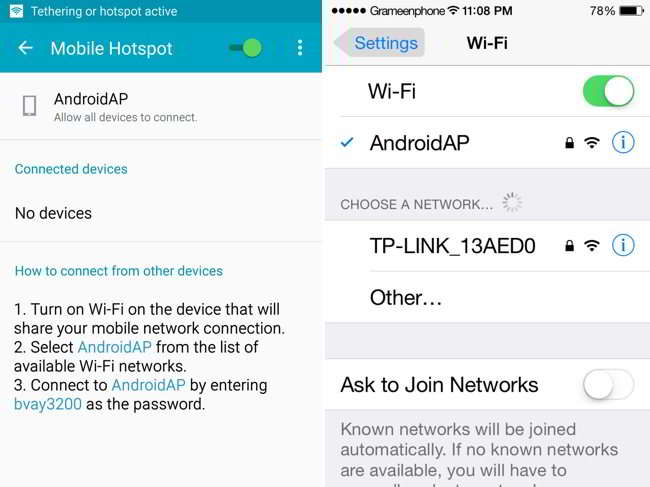 Share Files Between Android And Ios W O Wifi Network Using Shareit