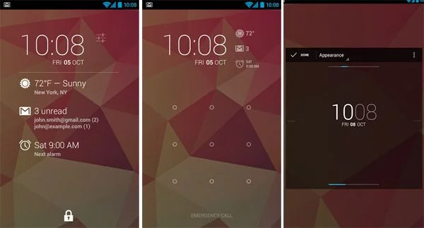 Android Lock Widget - DashClock Widget. DashClock Widget