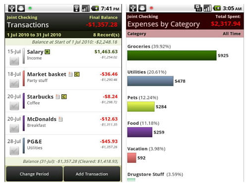 EasyMoney- Money management app for Android