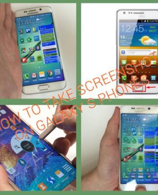 take Screenshot on Samsung Galaxy S Phones