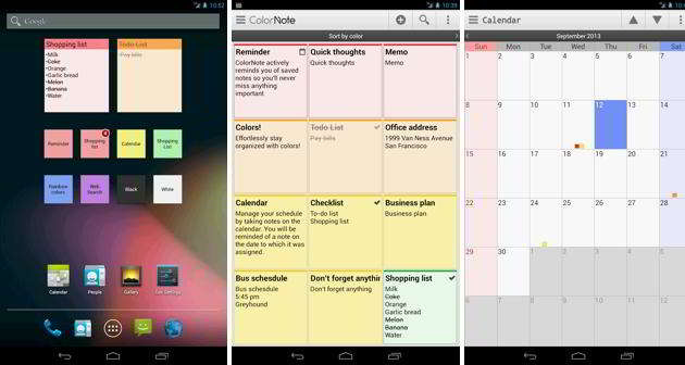 ColorNote Notepad Notes android widget