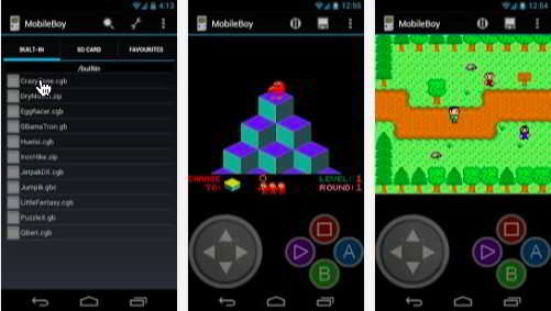 Mobile Gameboy emulator for android