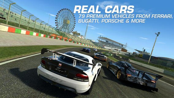 Real Racing 3 game for iPhone