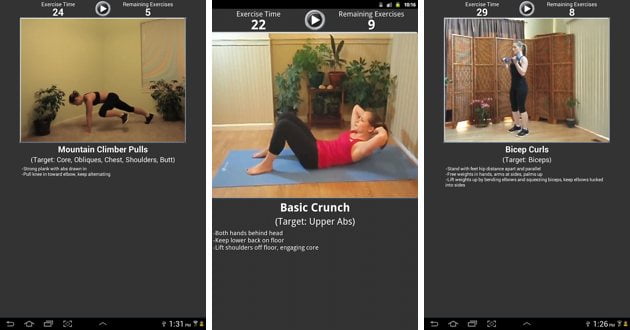 Daily Workouts FREE android app