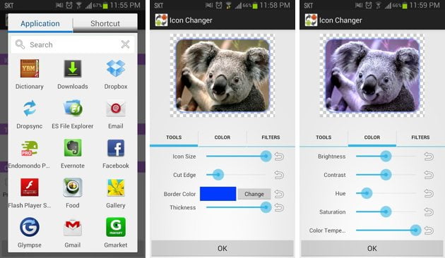 Icon Changer free android app