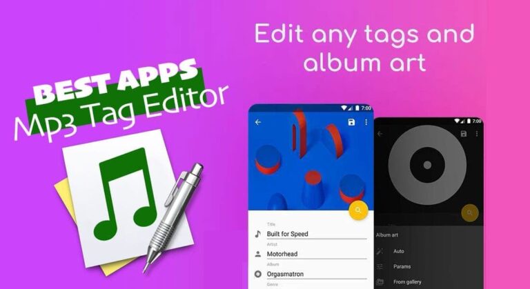 Best mp3 Tag Editor apps