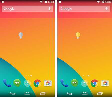 Flashlight Widget android app