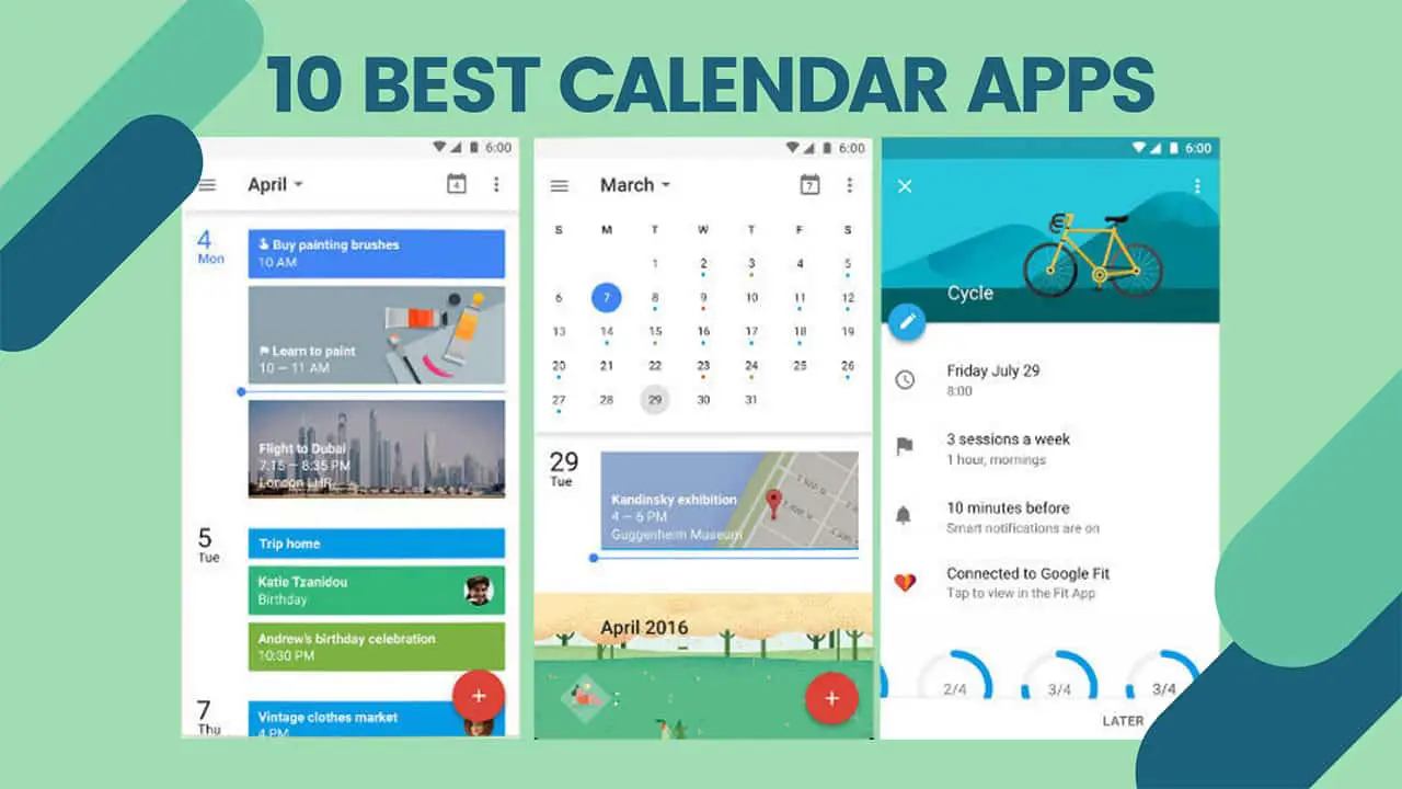 15 Best Free Calendar App & Widgets for Android | Get Android Stuff