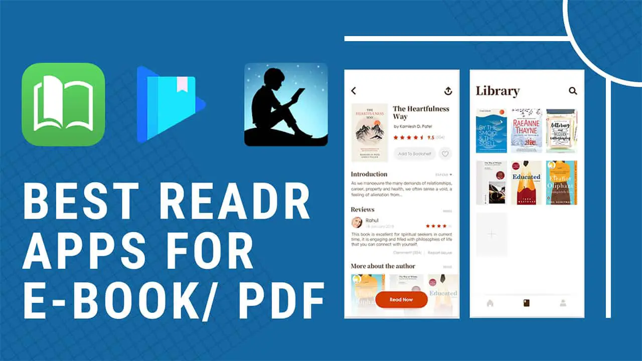 Best Free eBook PDF & ePub reader Apps