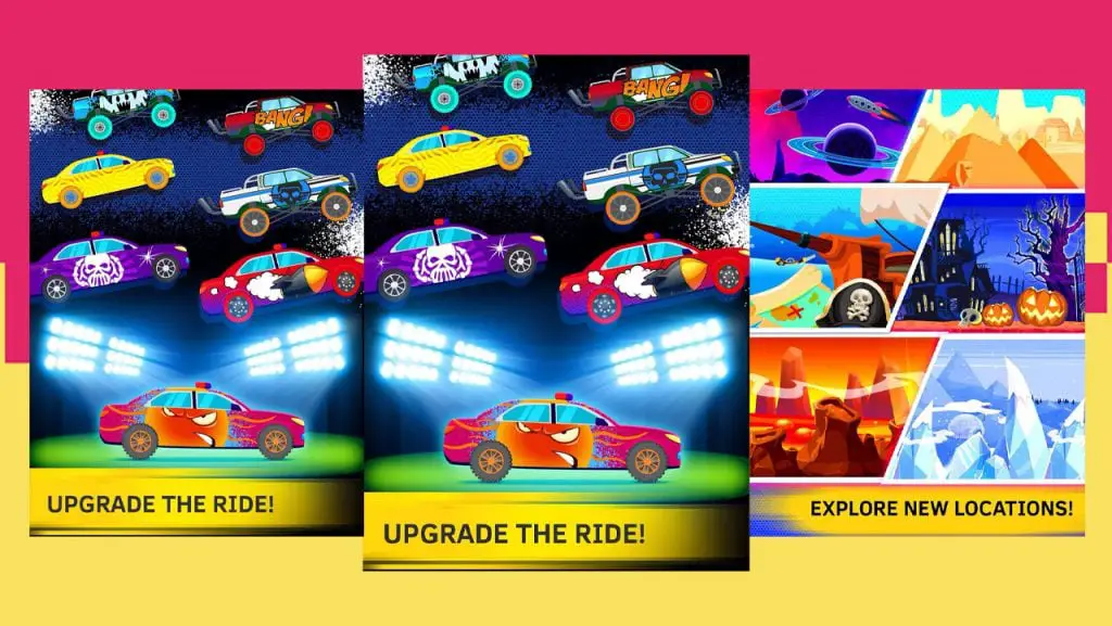 2 player car race game for android