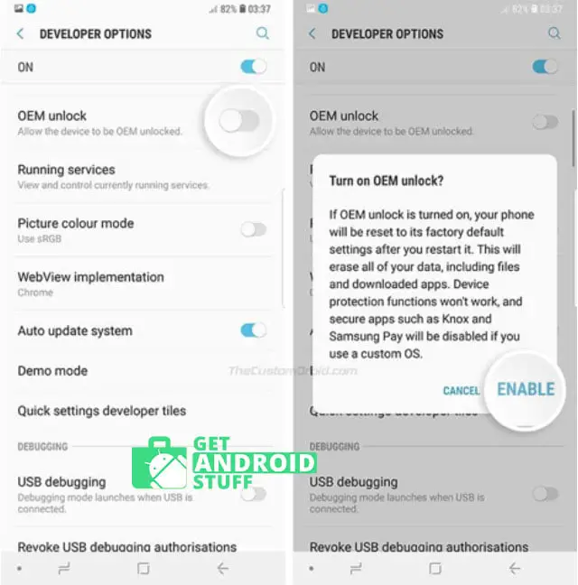 How to Enable OEM Unlocking on Android
