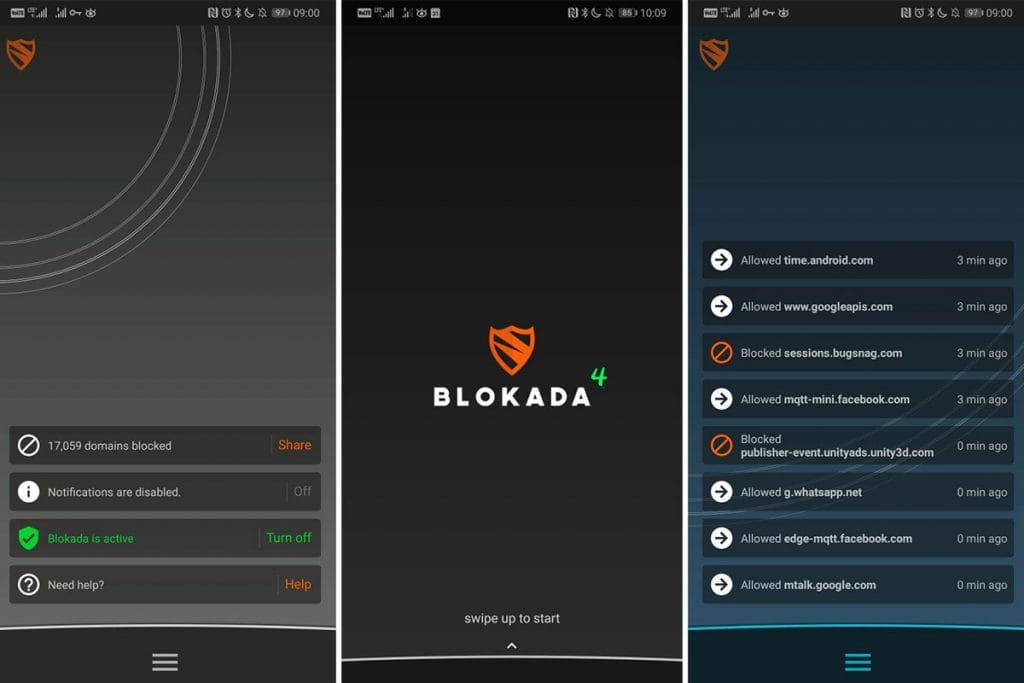 Blokada ad blocker app