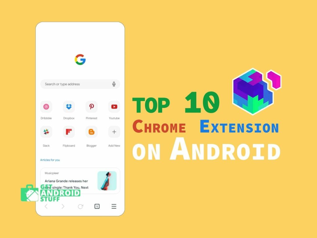 does google xhrome for android use extensions