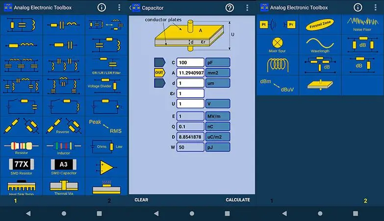 Electronics Toolbox for android