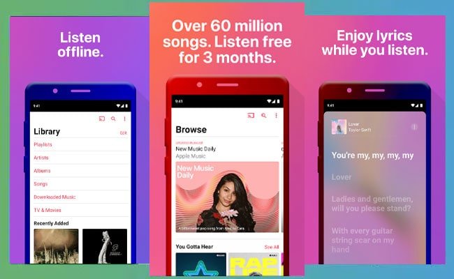Apple Music for Android with offline listening