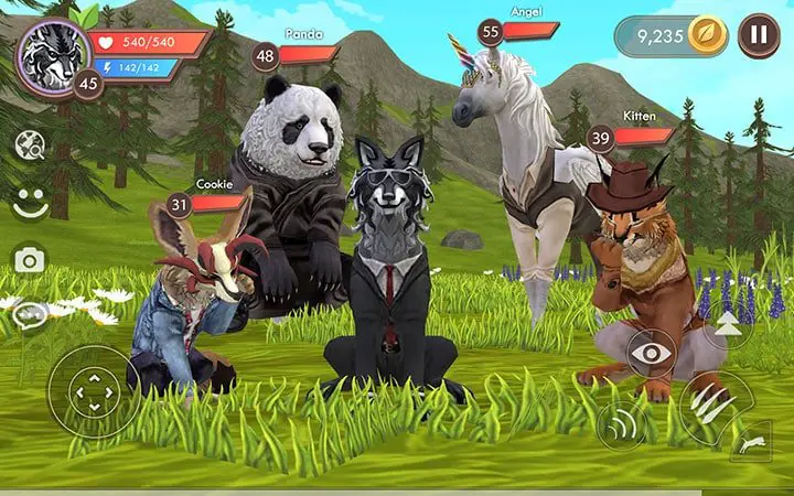 Animal Sim Online 3D game android