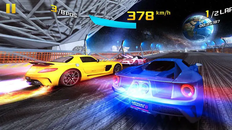 Asphalt 8 offiine car racing for iOS