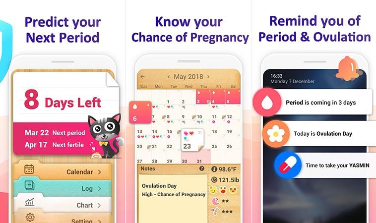 Period Tracker - Period Calendar Ovulation Tracker app