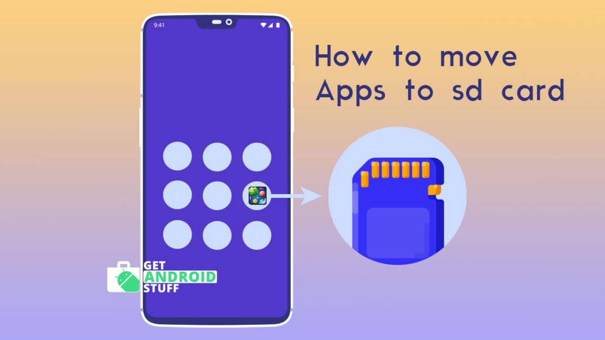 how to move apps to sd card on android