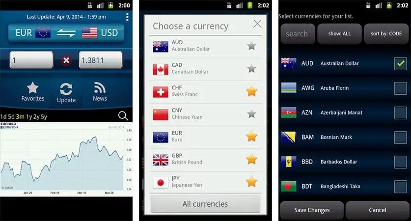 10 Best Currency Converter App for Android | Get Android Stuff