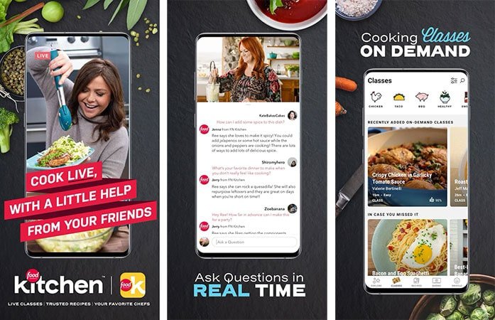 Food Network kitchen app