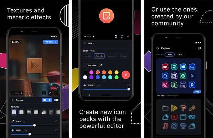 Icon studio to design icon on android