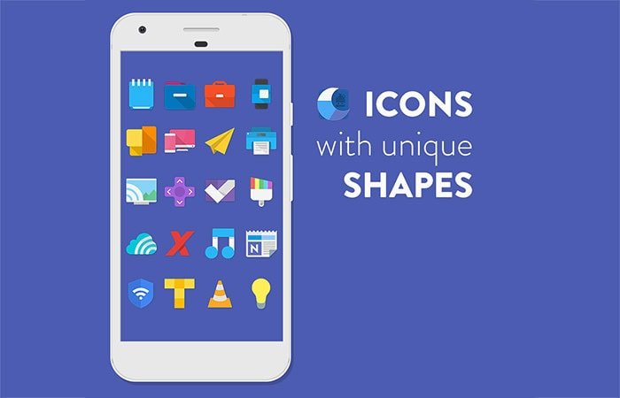 Icons with unique shape