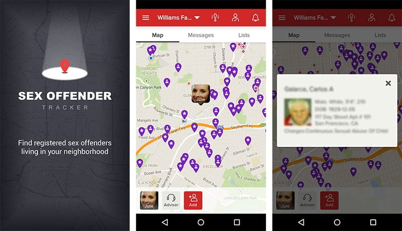 Sex Offender Search app