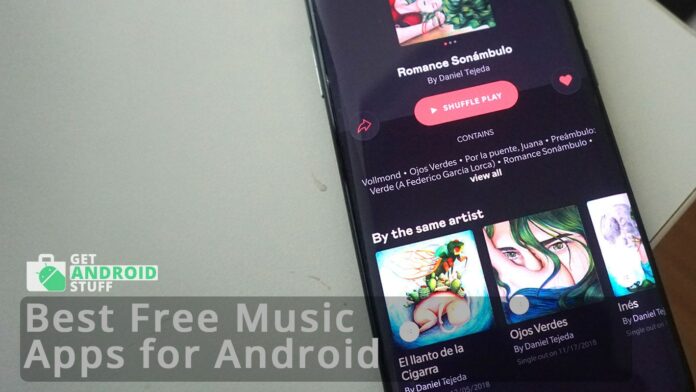 free music app no ads for android