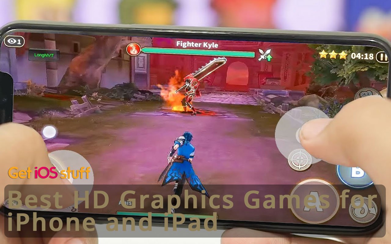 10 Free HD Games for iPhone/ iPad with best Graphics | Get iOS Stuff