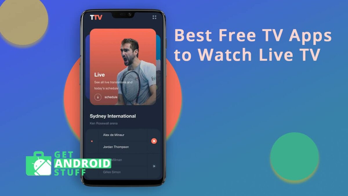 Free TV Apps for Live Tv