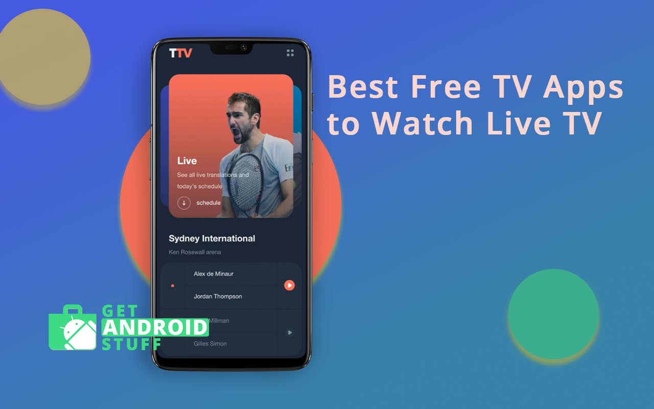 live tv apps