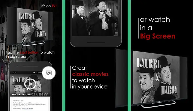 watch classic movies on android